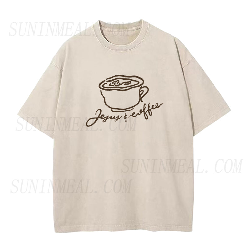 Jesus & Coffee Unisex Tee