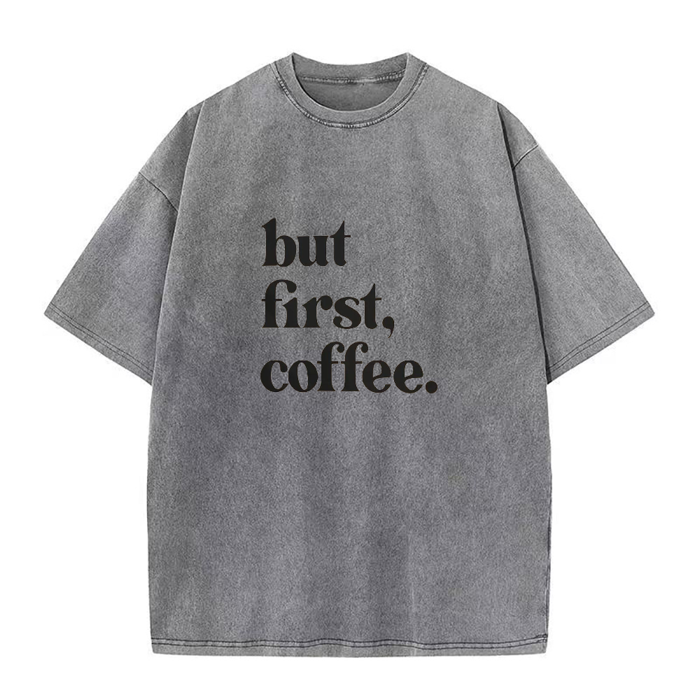 but first coffee Unisex Tee