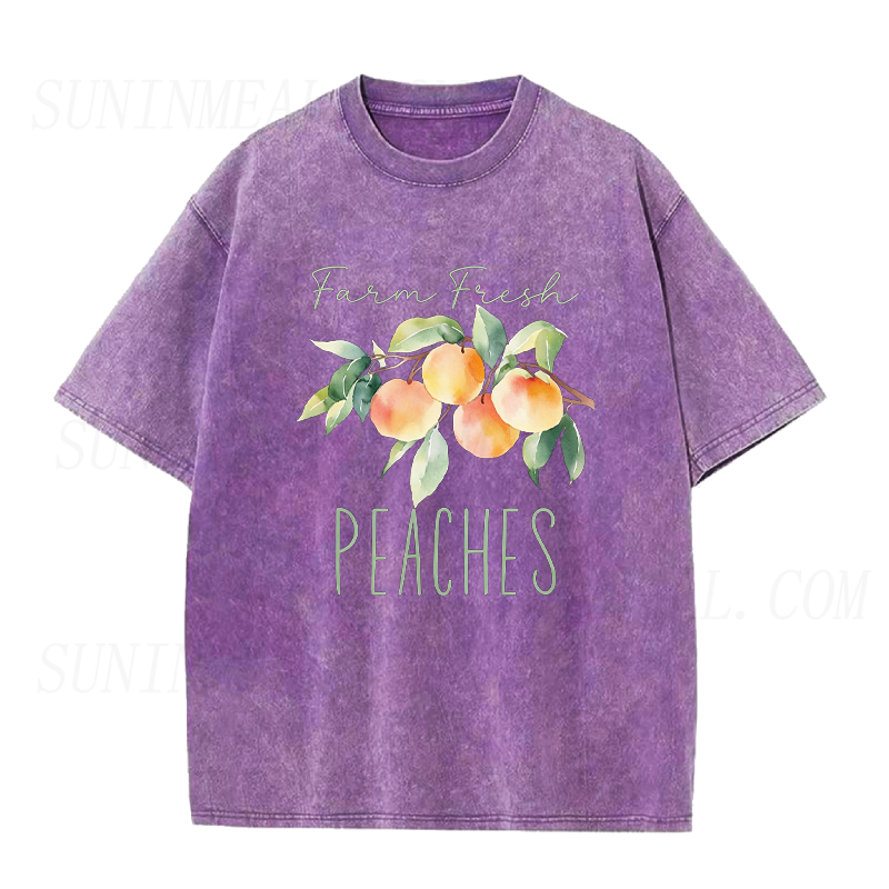 Farm Fresh Peaches Unisex Tee