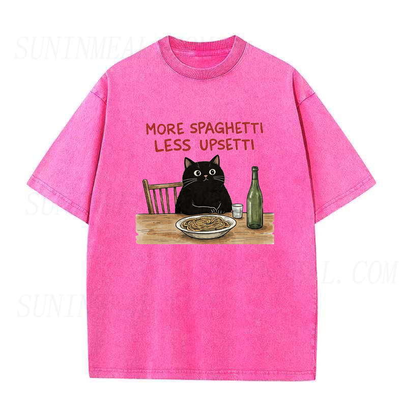 More Spaghetti Less Upsetti Unisex Tee