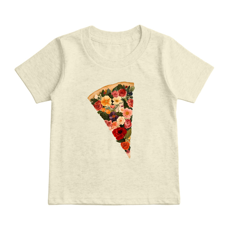 flower pizza Kids T-Shirt