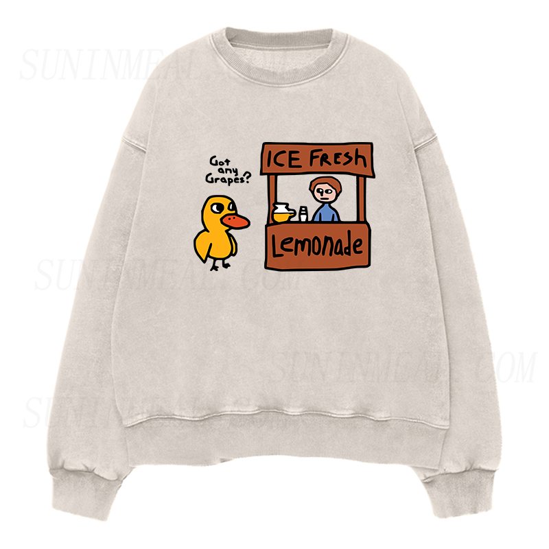 Ice Fresh Lemonade Unisex Crewneck Sweatshirt