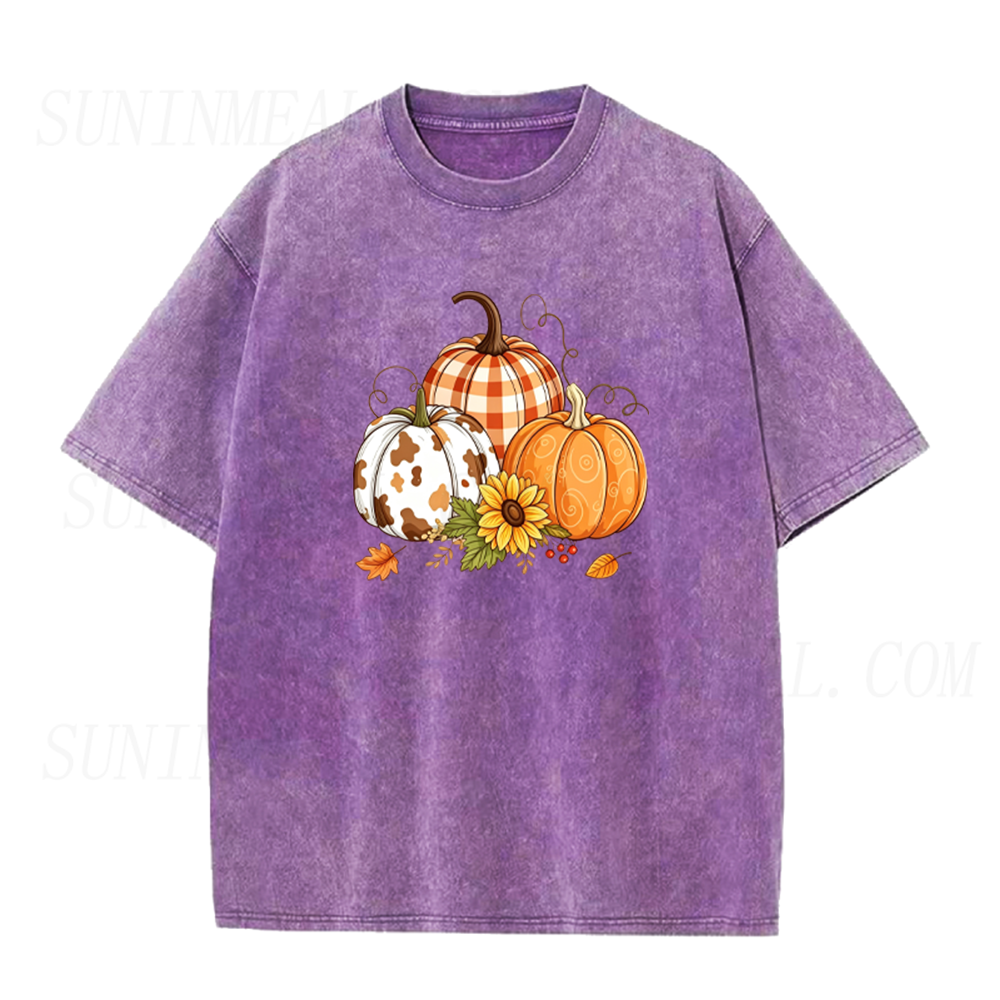 Cute Fall Pumpkin Unisex Tee