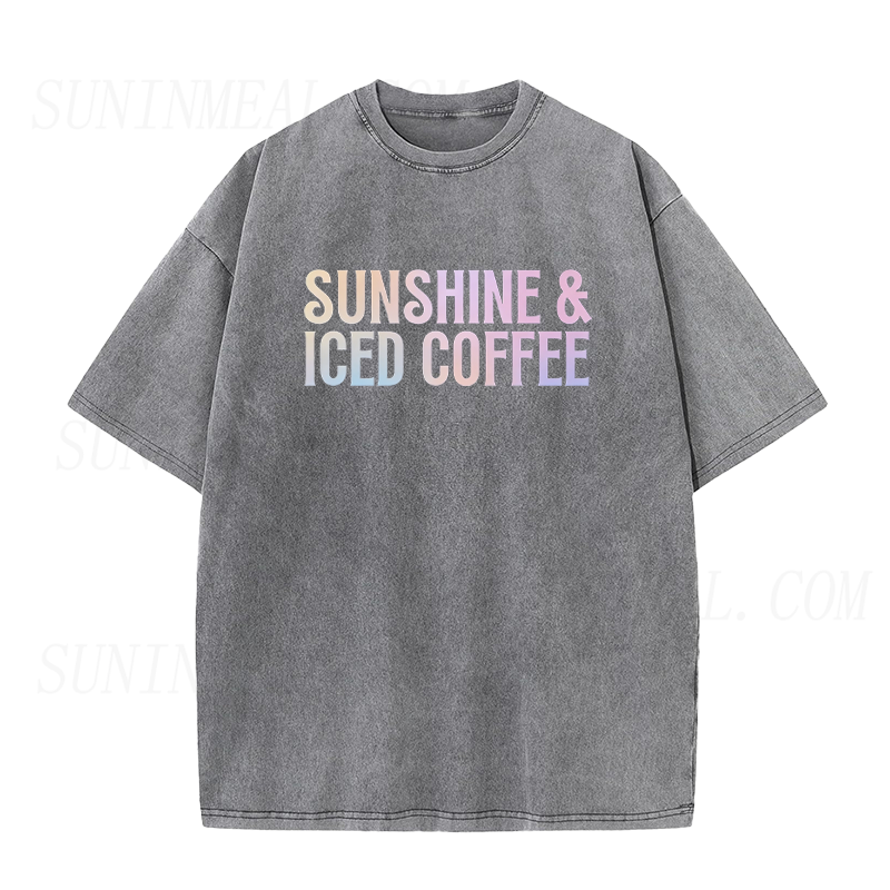 Sunshine & Iced Coffee Unisex Tee