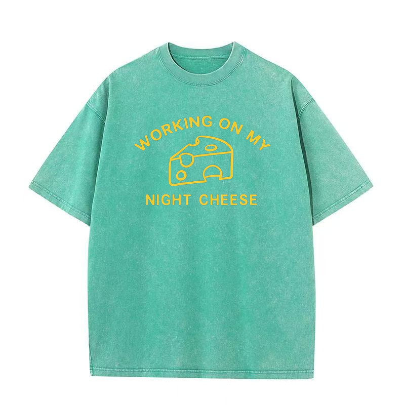 Workin on My Night Cheese Tee
