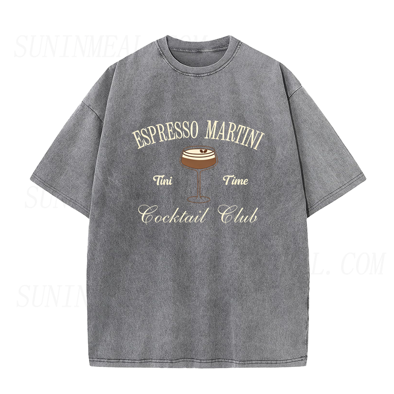 Espresso Martini Cocktail Club Unisex Tee