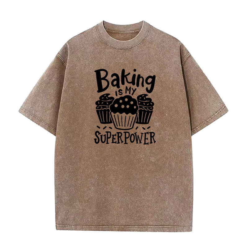 baking is my superpower Unisex Tee