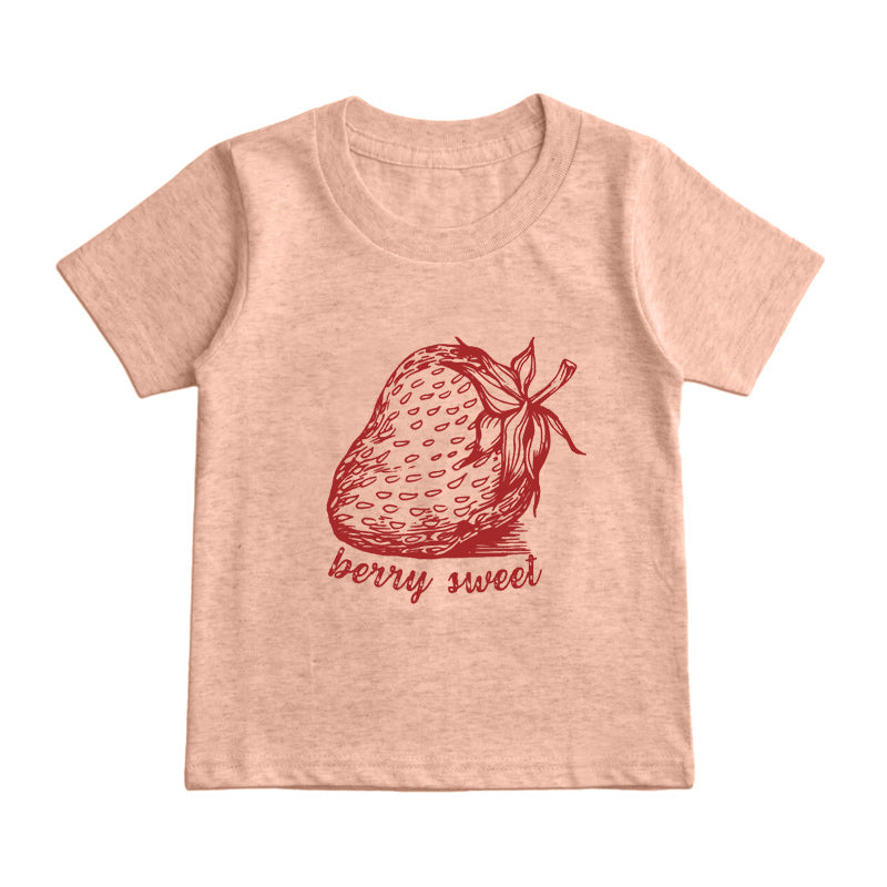 Strawberry sweet Kids T-Shirt