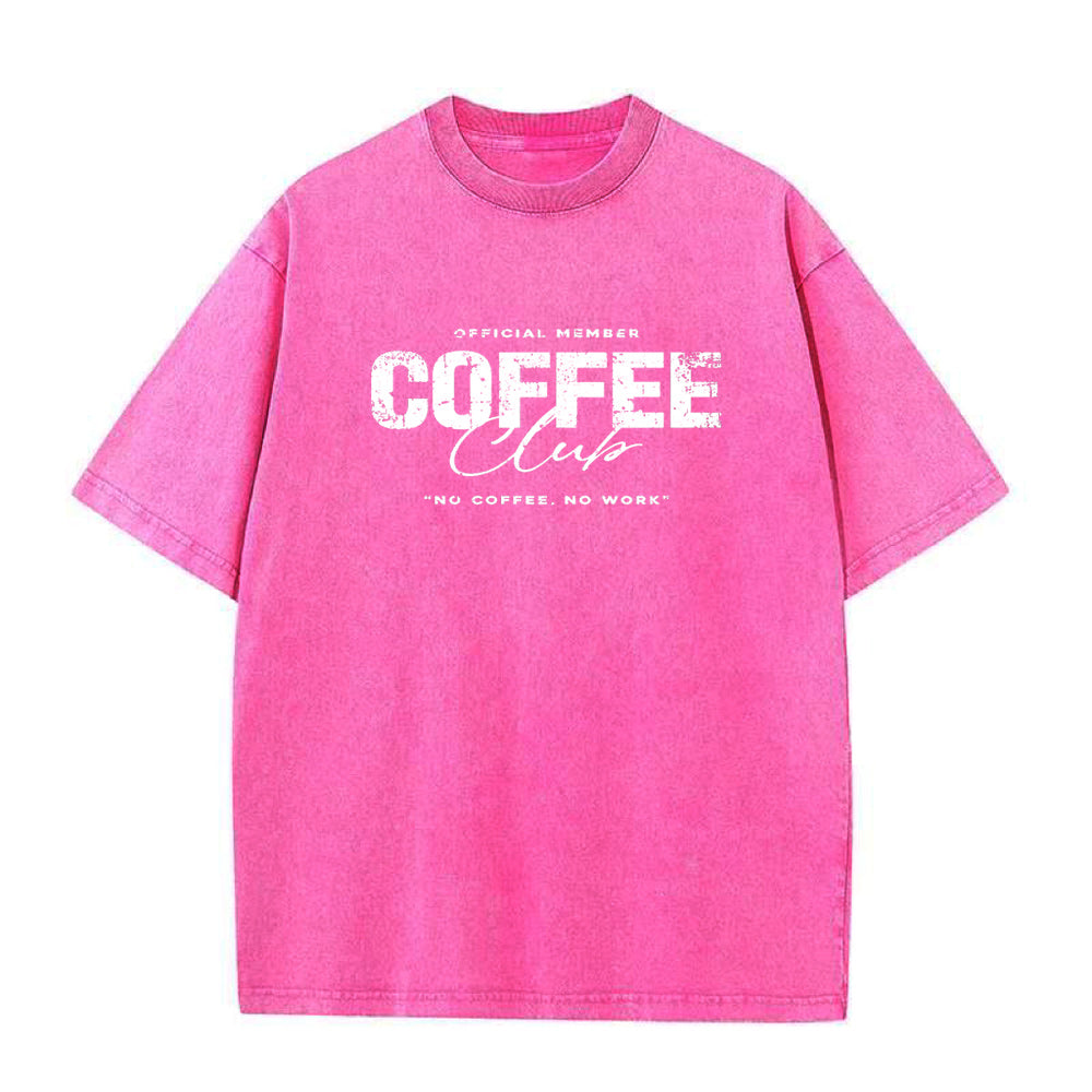 コーヒーがなければ仕事もできない ユニセックスTシャツ