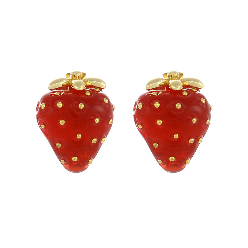 Strawberry Earrings