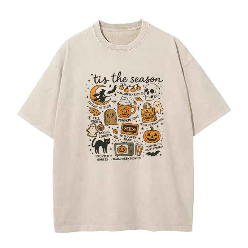 Halloween fall Ghost Unisex Tee