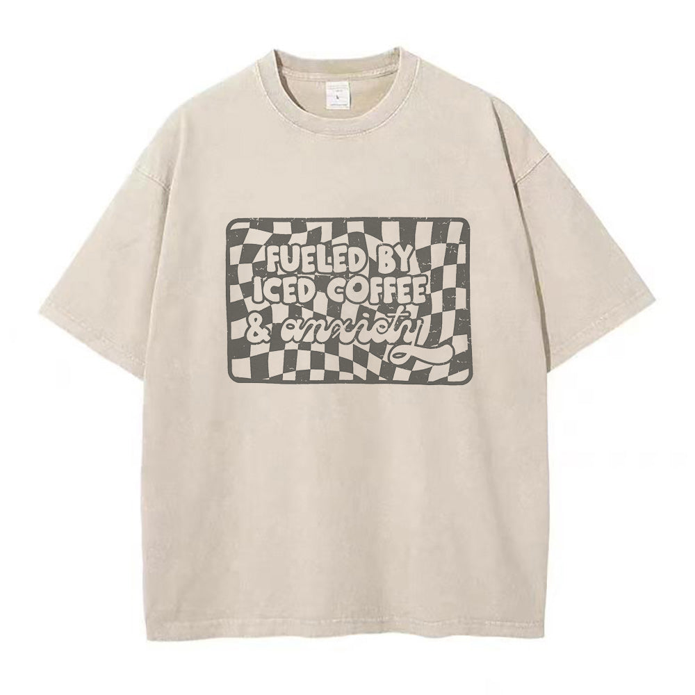 fuele by iced coffee &amp;anxiety ユニセックスTシャツ