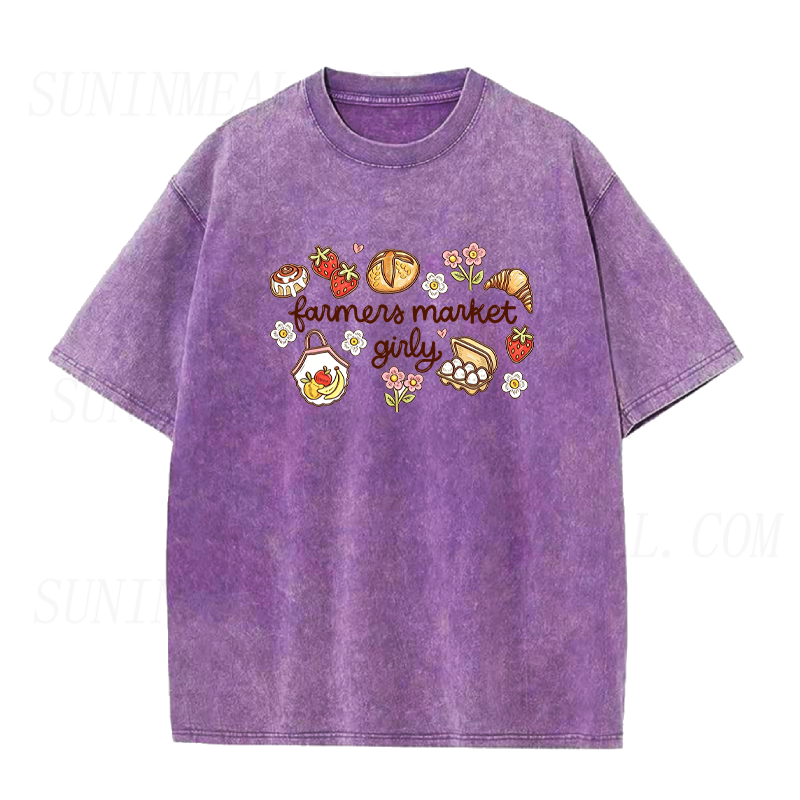 Farmers Market Girly Unisex Tee