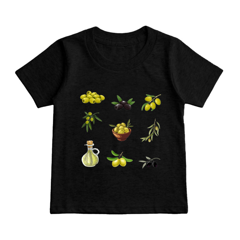 Mediterranean Olive Oil Kids T-Shirt