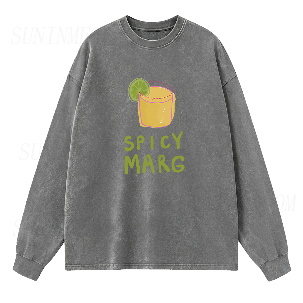 Spicy Margarita Long Sleeve Unisex Tee