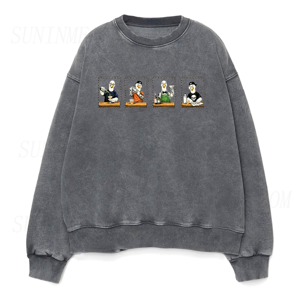 Bartender Goose Unisex Crewneck Sweatshirt