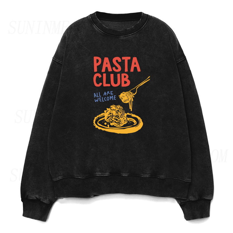 pasta club Unisex Crewneck Sweatshirt