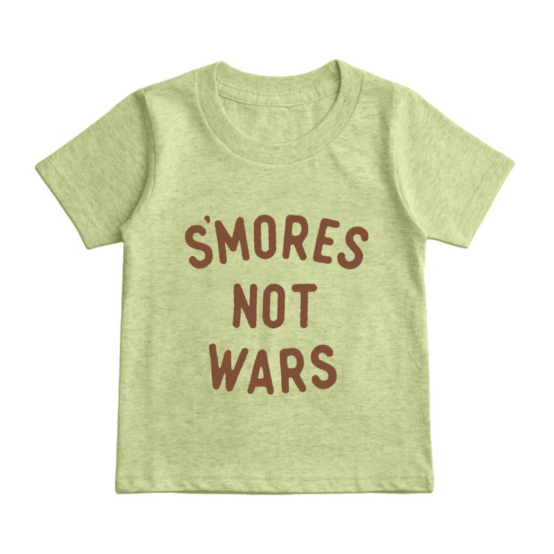 smores not wars Kids T-Shirt