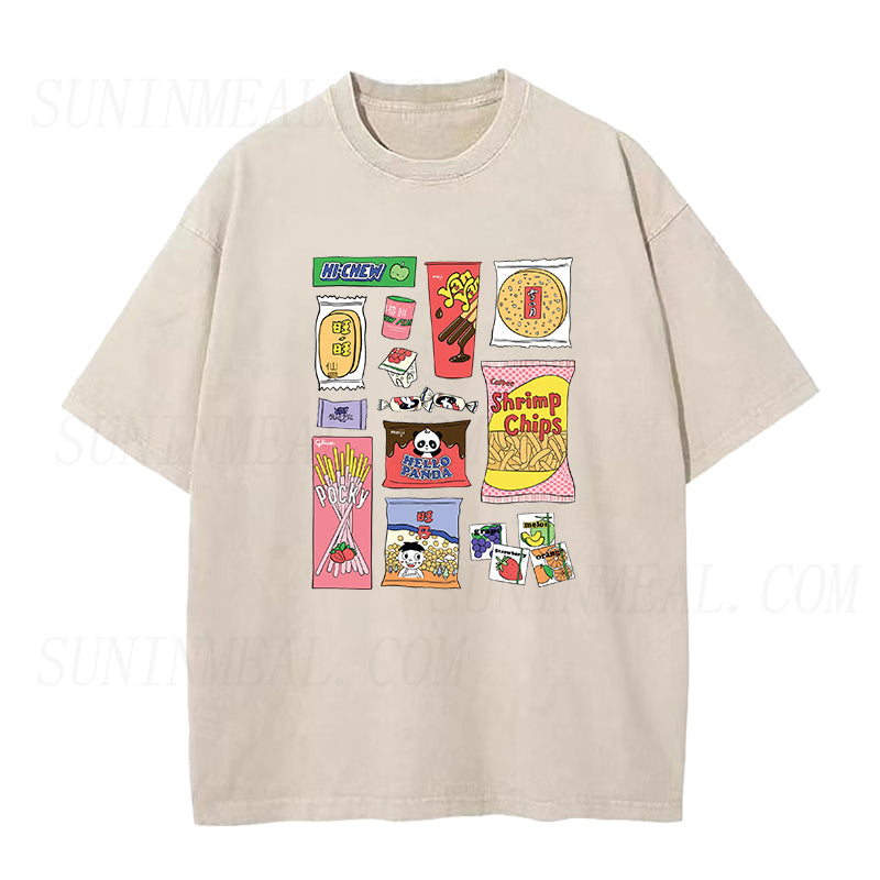 Asian Snacks Unisex Tee