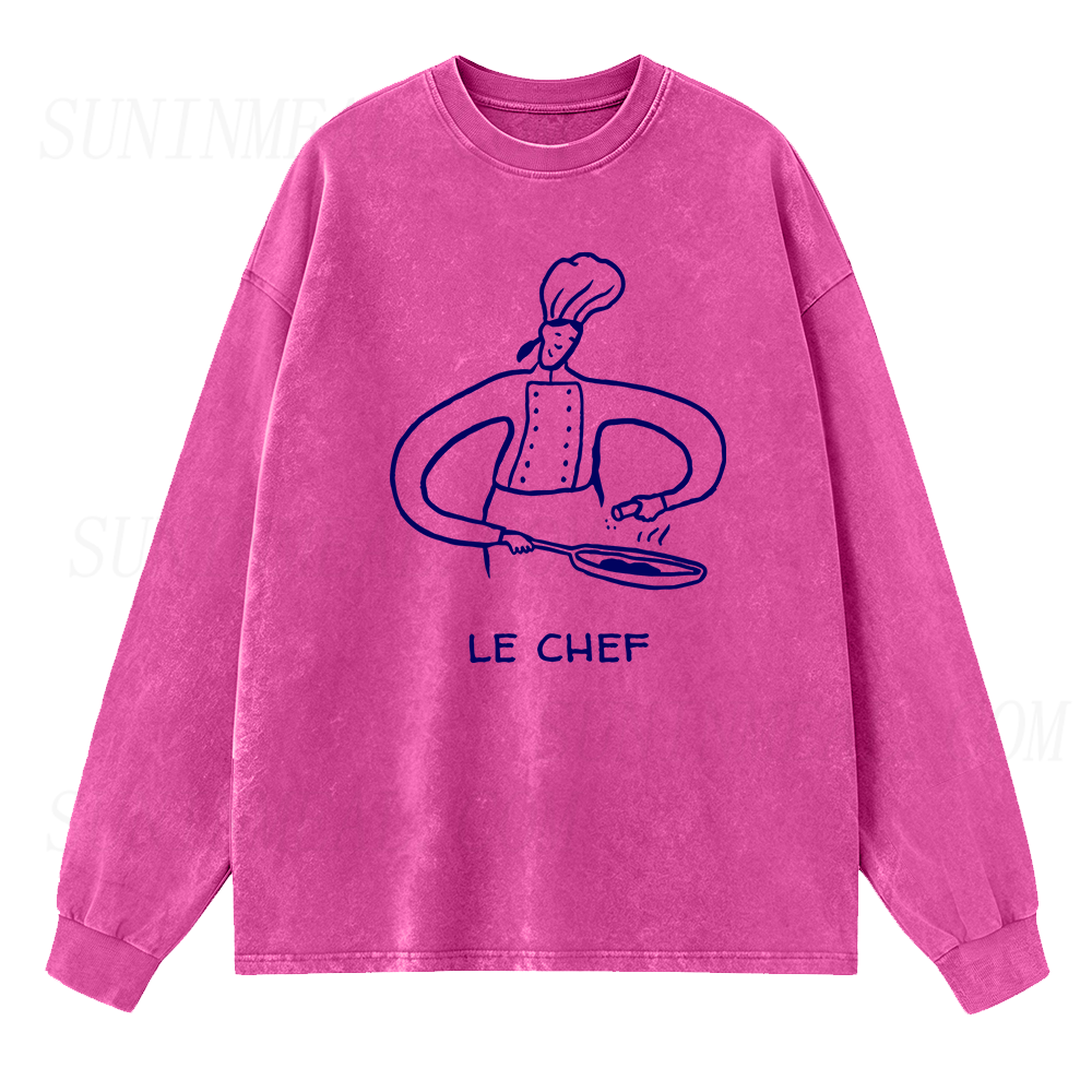 Le Chef Long Sleeve Unisex Tee