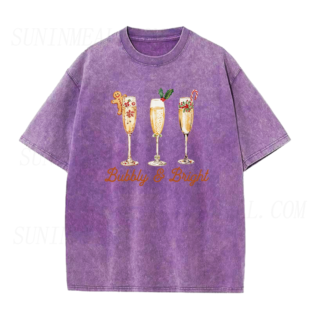 Bubbly and Bright Champagne Unisex Tee