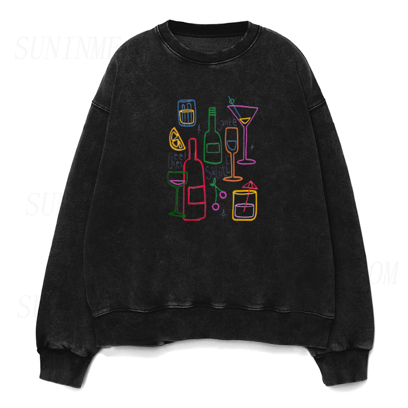 Cheers Salute Santé Unisex Crewneck Sweatshirt