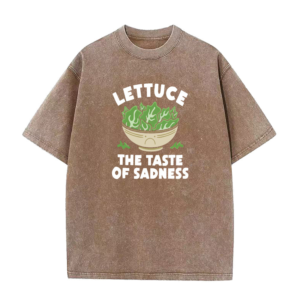 レタス「悲しみの味」ユニセックスTシャツ