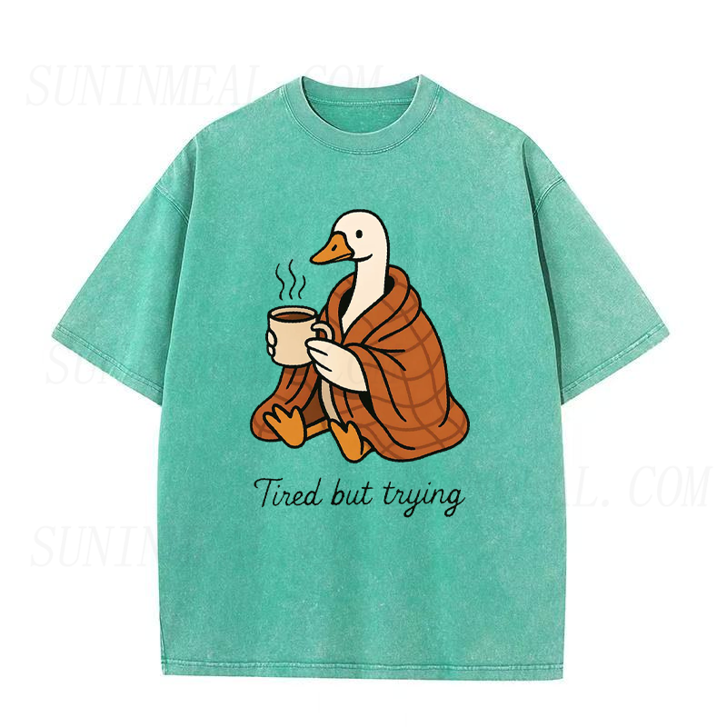 Tired But Trying Duck Tee