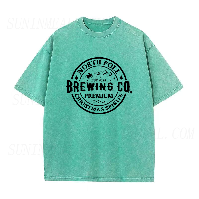 North Pole Brewing Co Christmas Unisex Tee