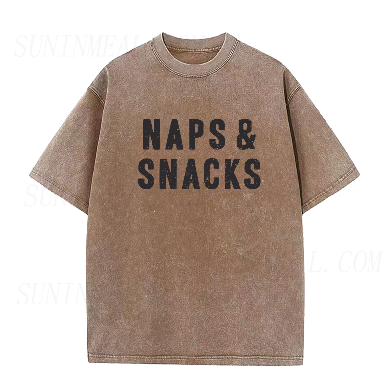 Naps and Snacks Unisex Tee