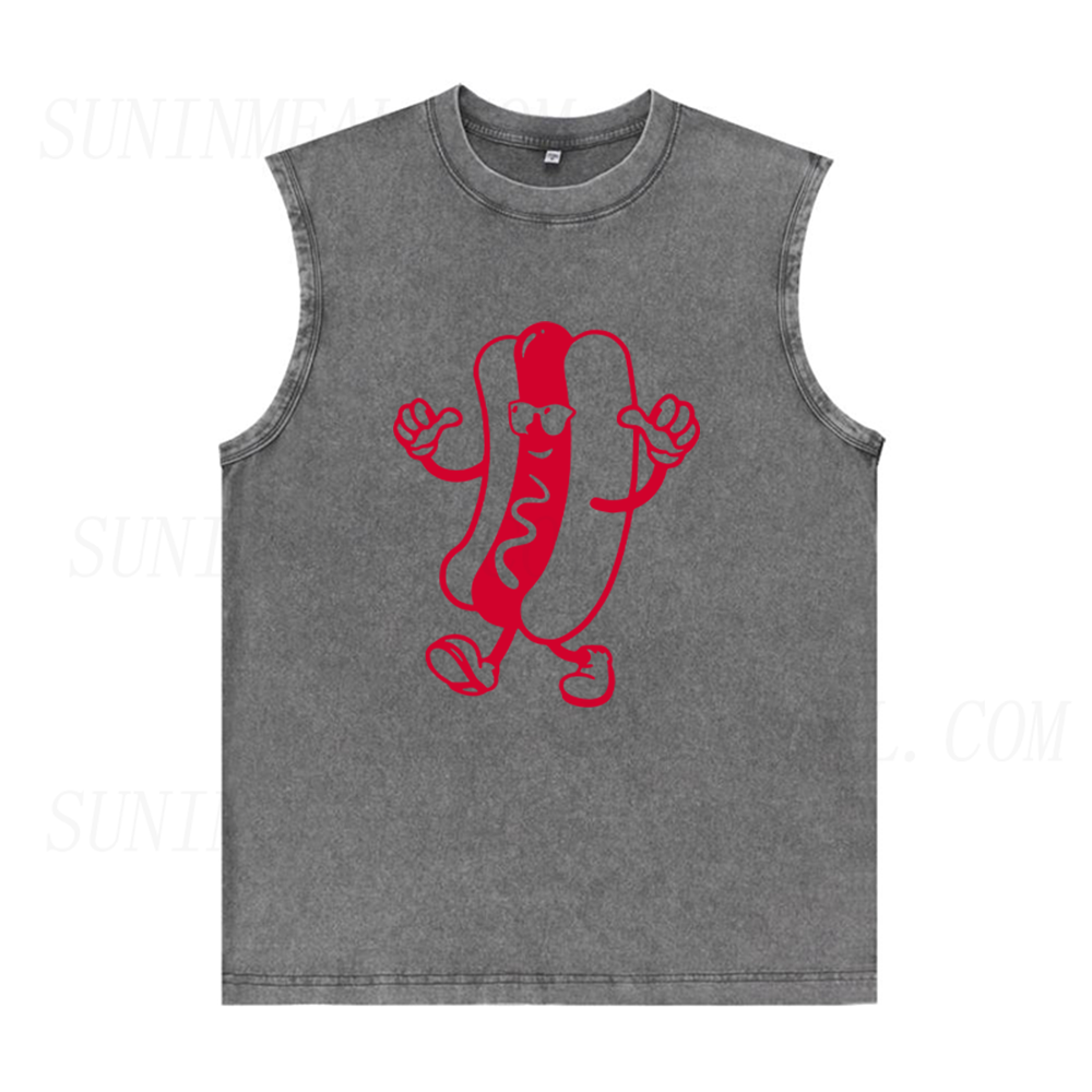 Hot Dog Unisex Tank Top