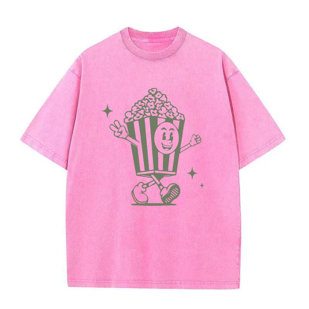 ポップコーン ユニセックスTシャツ