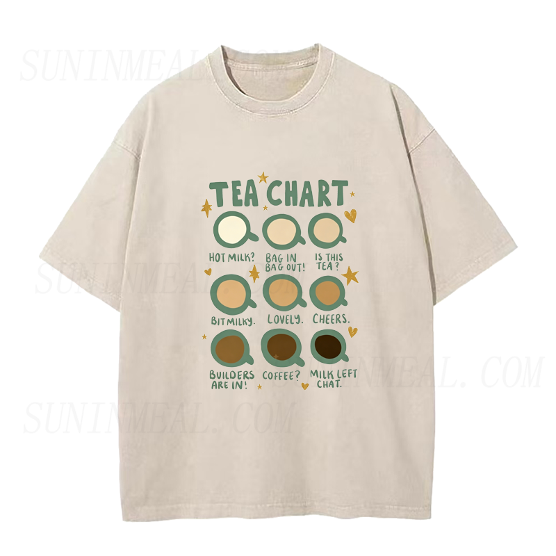 Tea Chart Unisex Tee