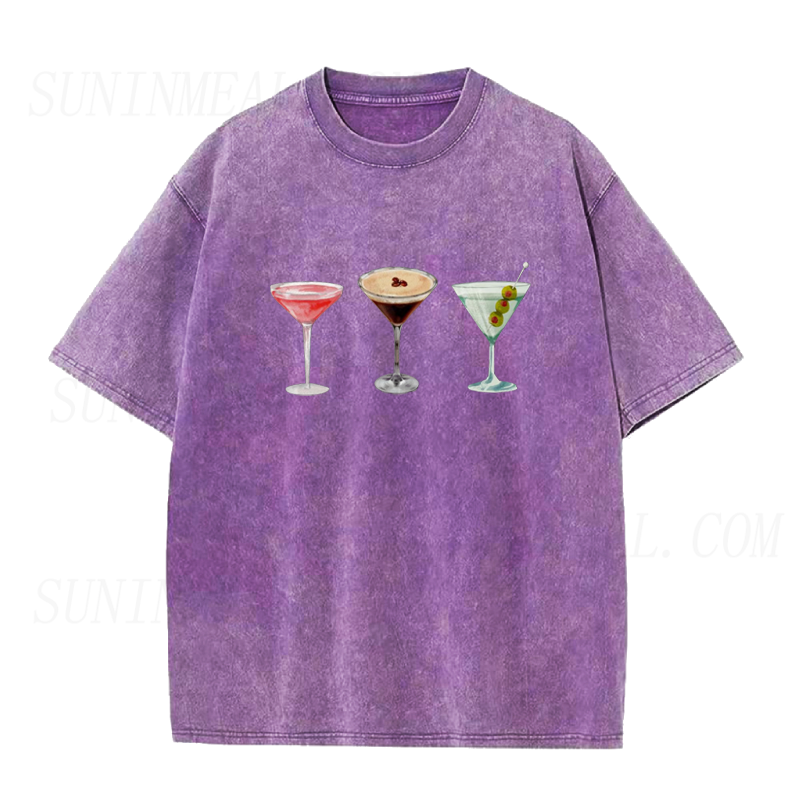 Martini Trio Unisex Tee