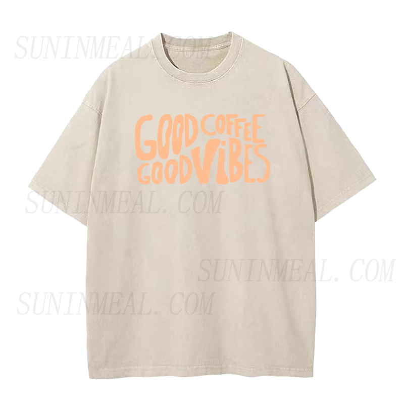 Good Coffee Good Vibes Unisex Tee
