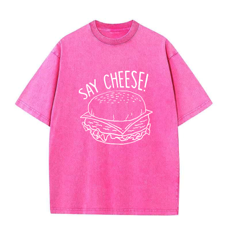 チーズユニセックスTシャツ