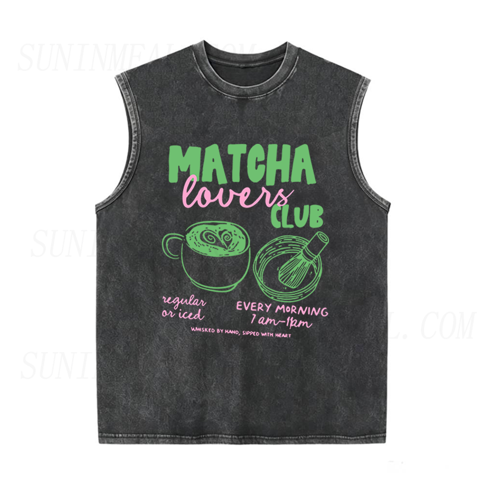 Matcha Lovers Club Unisex Tank Top