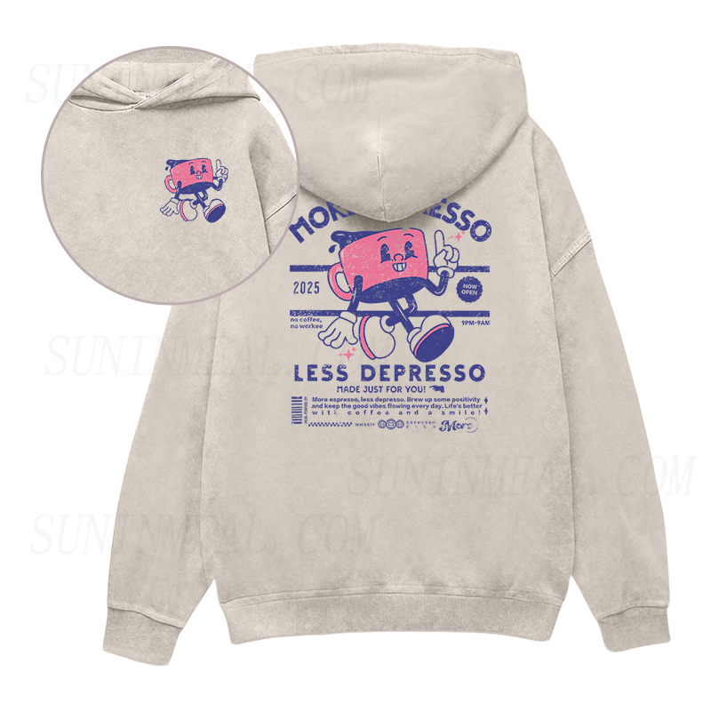 More Espresso Less Depresso Unisex Hoodie
