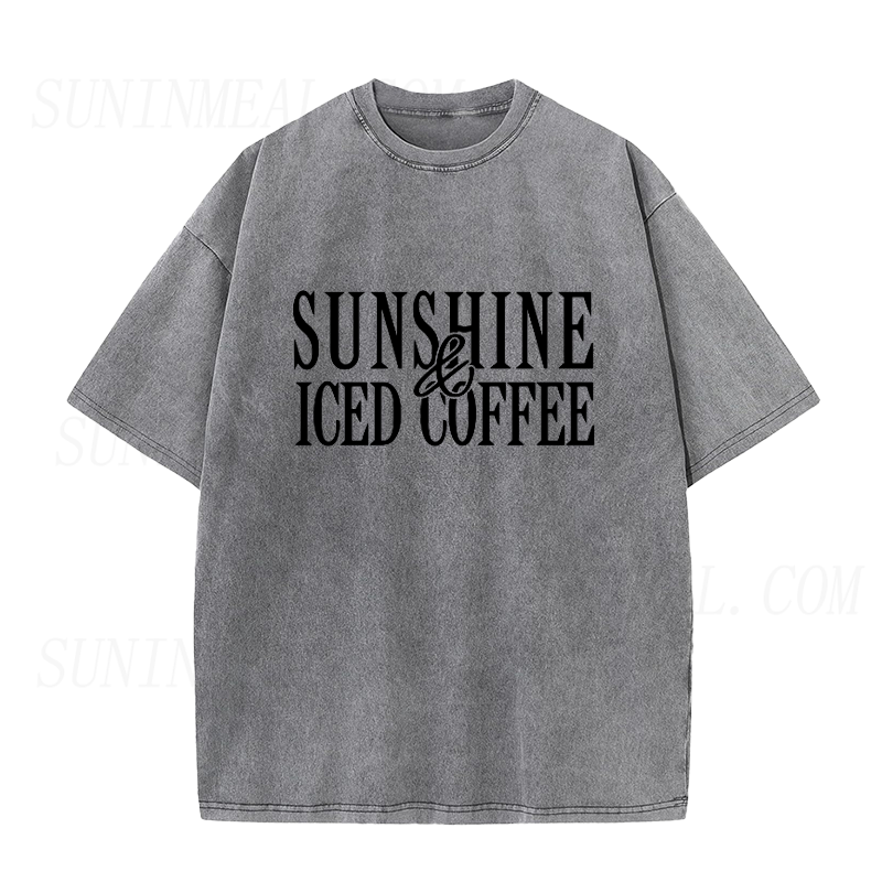 Sunshine & Iced Coffee Unisex Tee