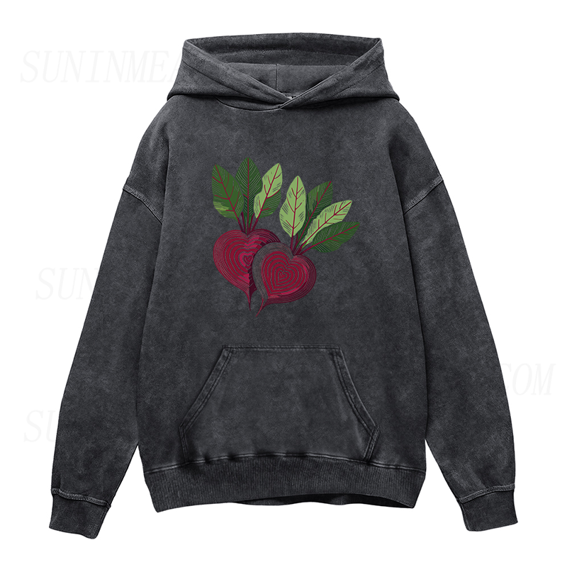 Beet heart Unisex Hoodie