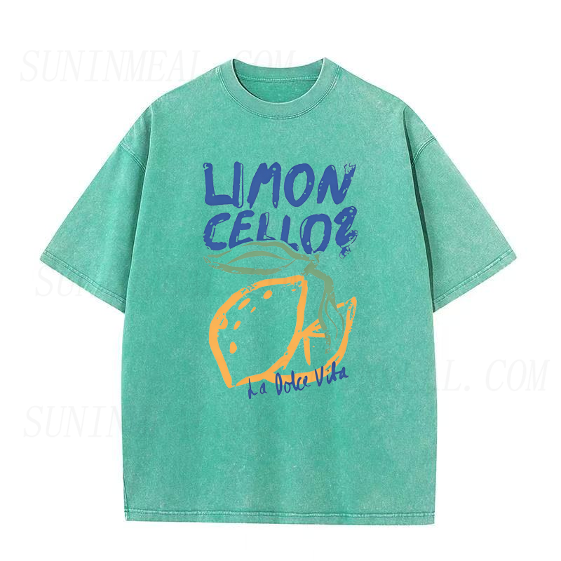 Retro Limoncello La Dolce Vita Unisex Tee