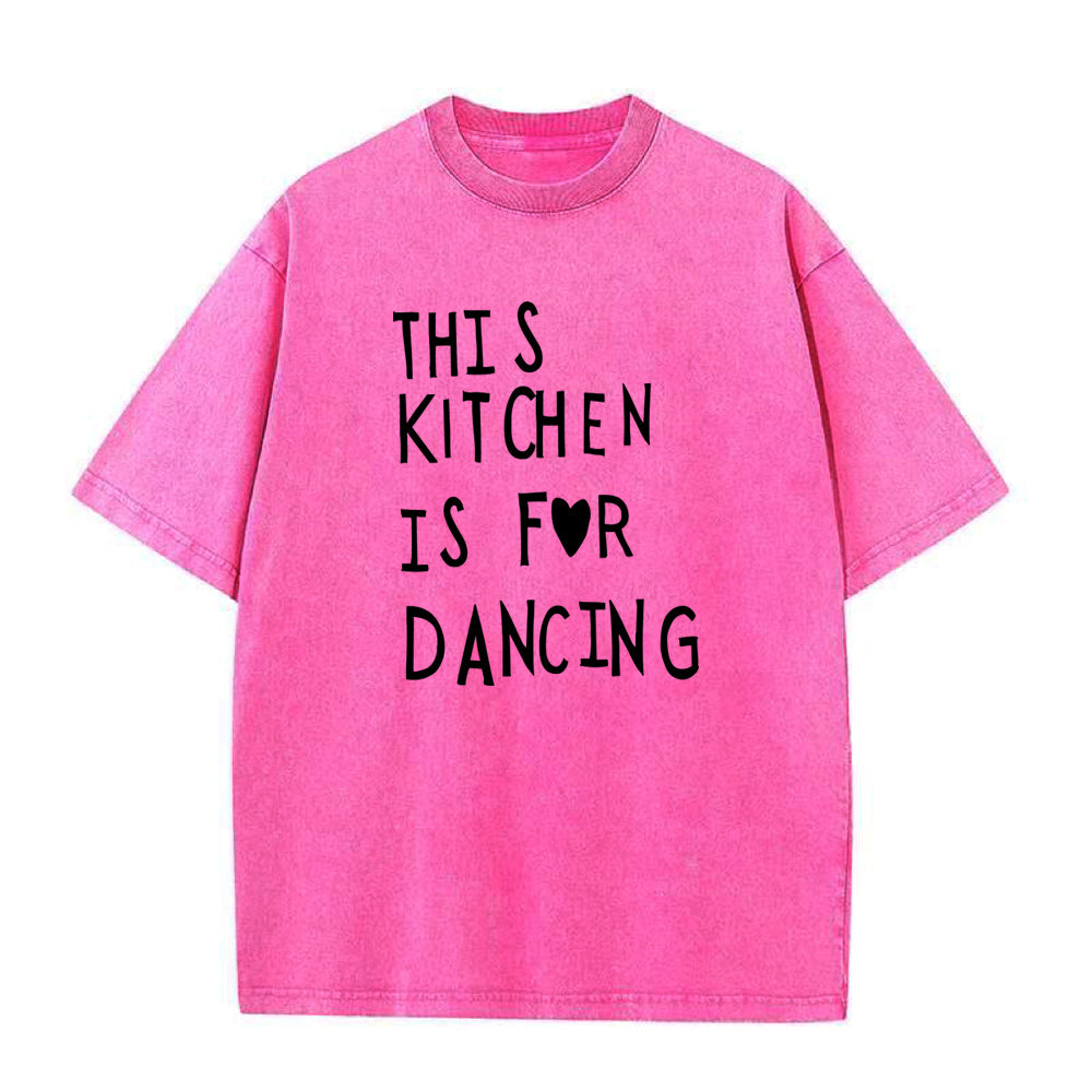 このキッチンはダンスのためのユニセックスTシャツです