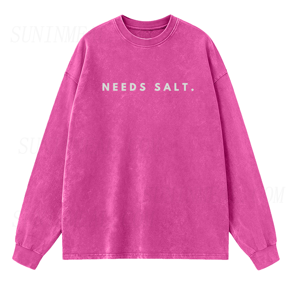 Need Salt Long Sleeve Unisex Tee