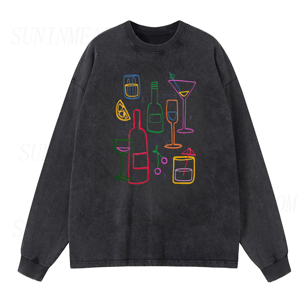 Cheers,Salute,Santé Long Sleeve Unisex Tee