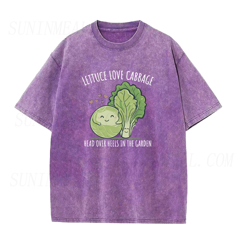 Lettuce Love Cabbage Gardening Tee