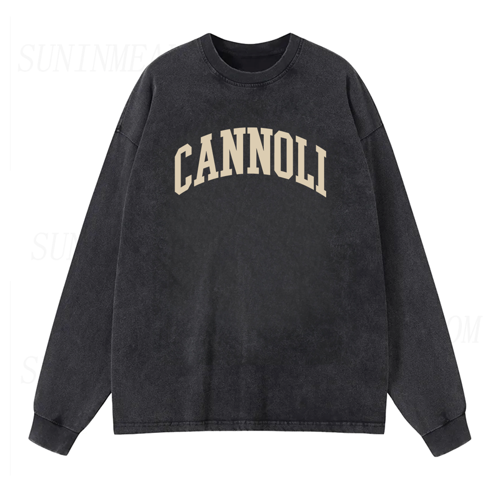 Cannoli Long Sleeve Unisex Tee
