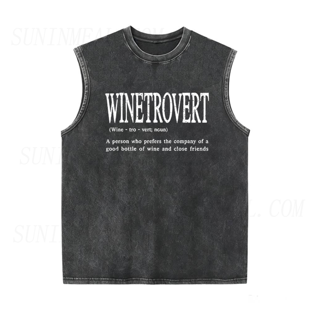 Funny Wine Definition Unisex Tank Top
