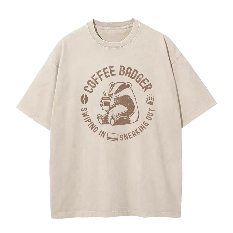 Coffee Badger Unisex Tee