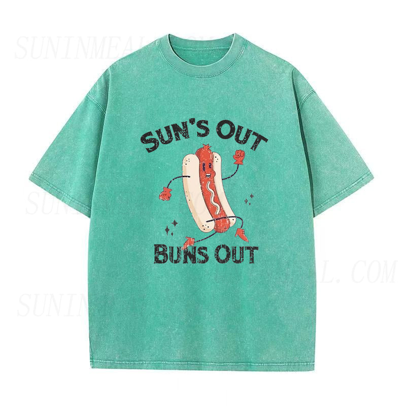 Suns Out Buns Out Hot Dog Unisex Tee