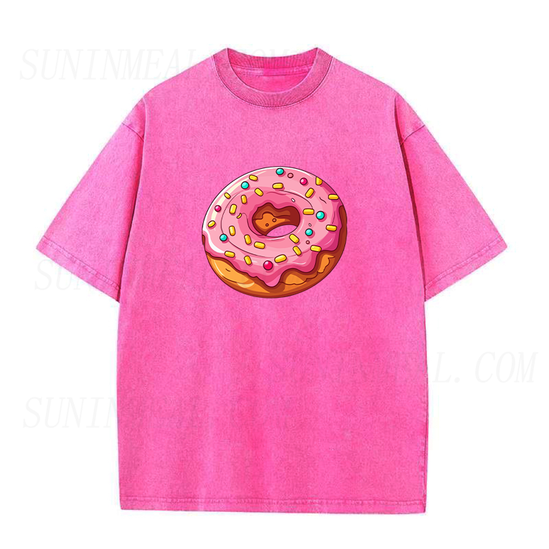 pink doughnut Unisex Tee